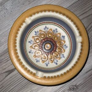 Ashtray made in Spain by Porta Celi.  Marked Pintado a Mano